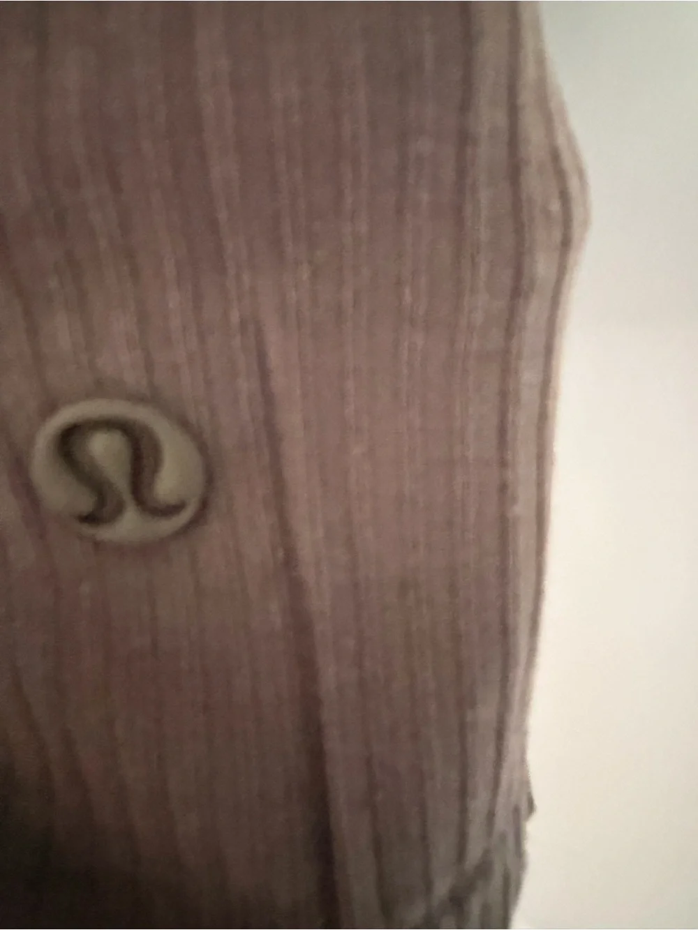 lululemon athletica Olive Ribbed Scoop Neck Top